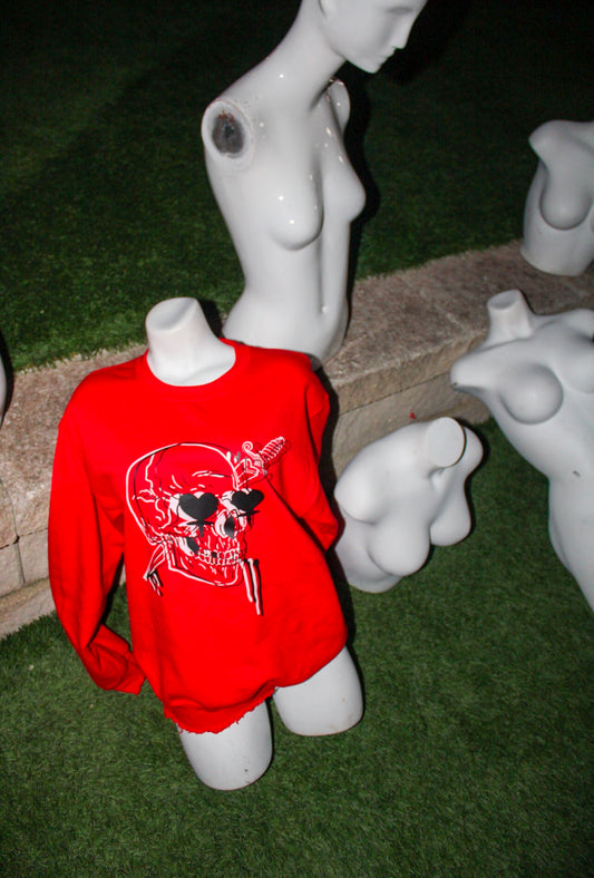 Skull crewneck