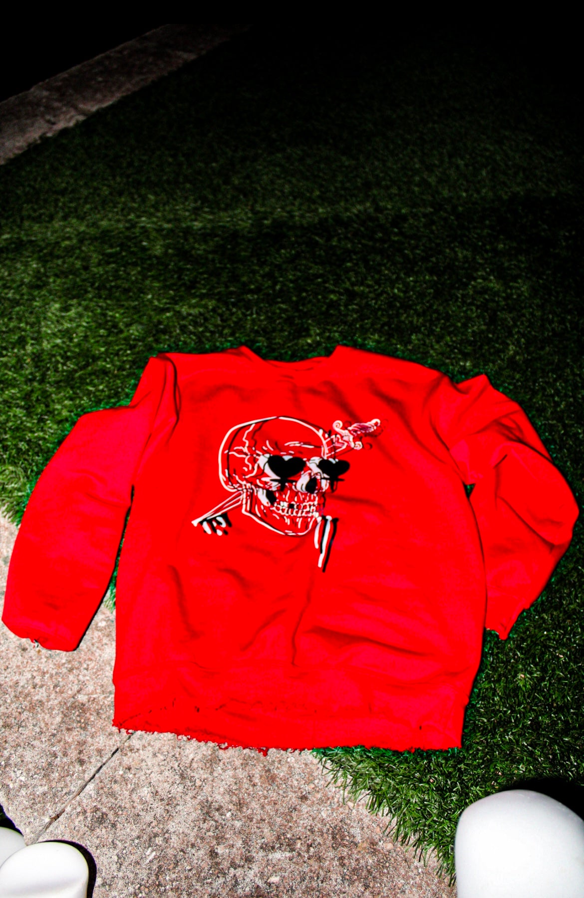 Skull crewneck