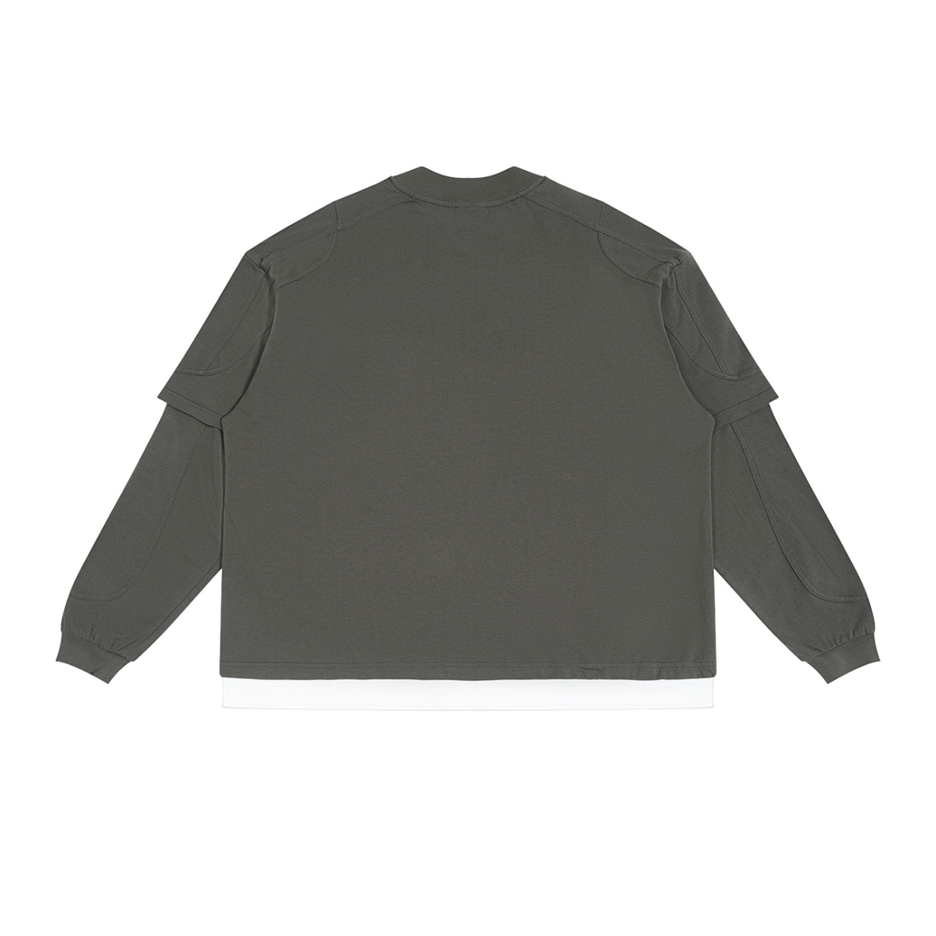 Unisex Panther Layer Color Block T-Shirt
