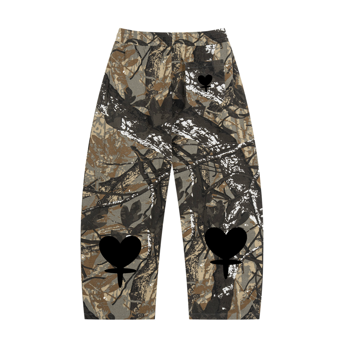 Unisex Tree Camo Barrel Leg Pants
