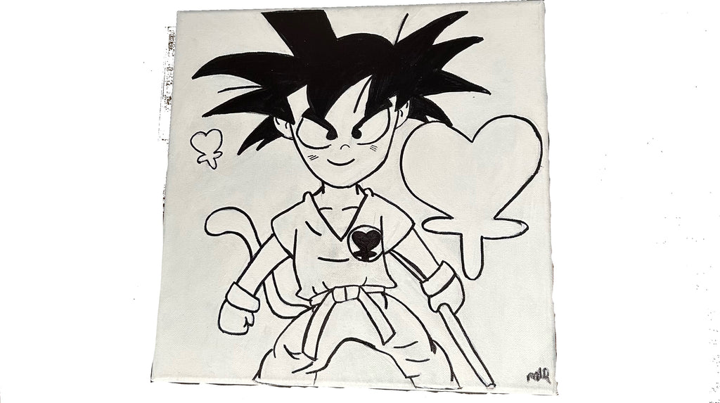 DBZ inspired canvas