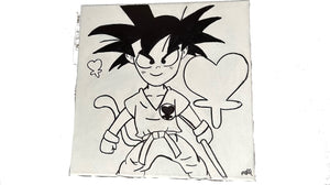 DBZ inspired canvas