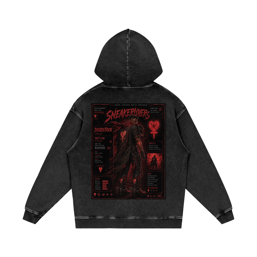 Deadstock Loose Cotton Hoodie